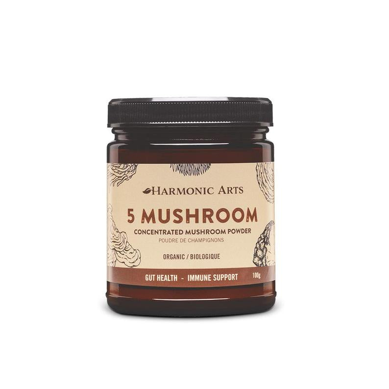 Harmonic Arts 5 Mushroom (100g) - Lifestyle Markets